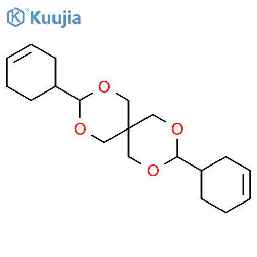 3,9-Dicyclohex-3-enyl-2,4,8,10-tetraoxaspiro[5.5]undecane structure