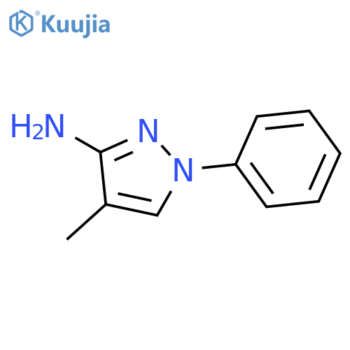 4-methyl-1-phenyl-1H-pyrazol-3-amine structure