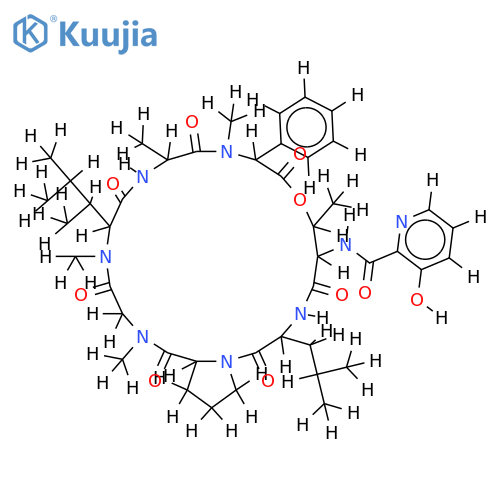 (3-D-proline)-etamycin-A structure