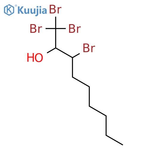 2-Nonanol, 1,1,1,3-tetrabromo- structure