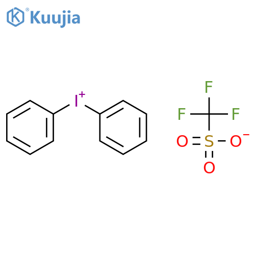 Diphenyliodonium trifluoromethanesulfonate structure
