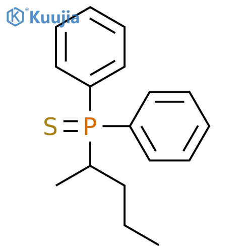 (Pentan-2-yl)(diphenyl)sulfanylidene-lambda~5~-phosphane structure