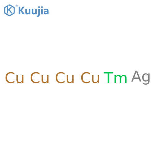 Copper, compd. with silver and thulium (4:1:1) structure