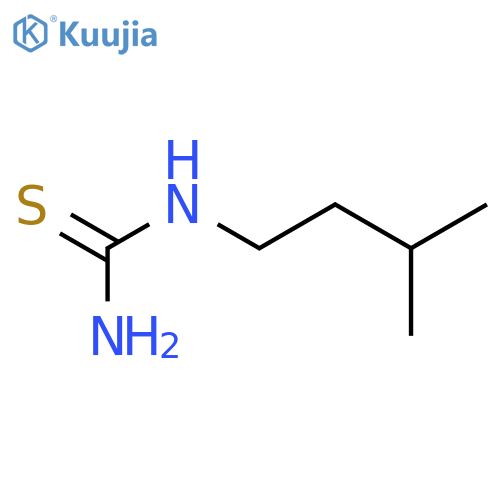 (3-methylbutyl)thiourea structure