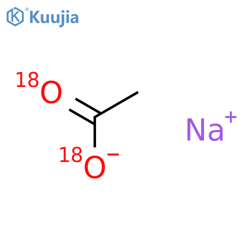sodium acetate-18o2 structure