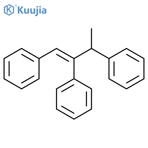 BENZENE, 1,1',1''-(3-METHYL-1-PROPENE-1,2,3-TRIYL)TRIS- structure