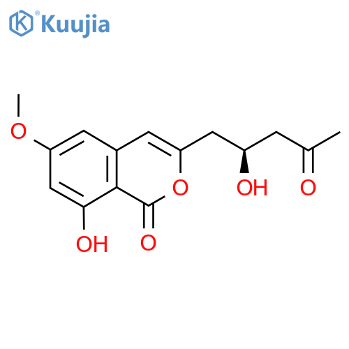 3-(2,4-Dihydroxypentyl)-6,8-dihydroxy-1H-2-benzopyran-1-one; (2'S,4'S)-form, 4'-Ketone, 6-Me ether structure