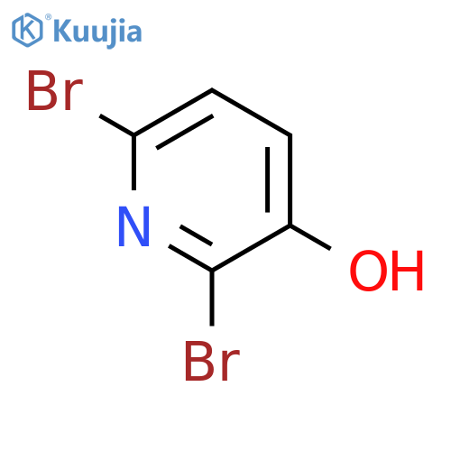2,6-Dibromo-3-hydroxypyridine structure