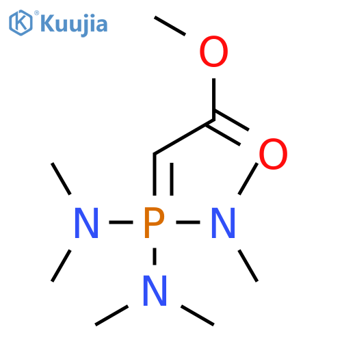 Acetic acid, [tris(dimethylamino)phosphoranylidene]-, methyl ester structure
