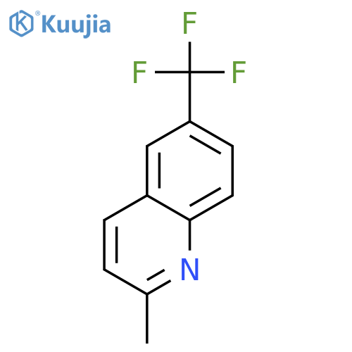 2-Methyl-6-(trifluoromethyl)quinoline structure