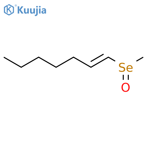 1-Heptene, 1-(methylseleninyl)- structure