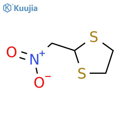 1,3-Dithiolane, 2-(nitromethyl)- structure