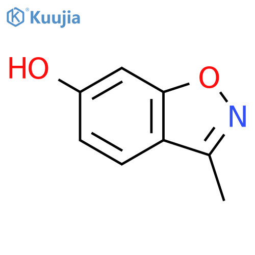 3-Methyl-1,2-benzisoxazol-6-ol structure