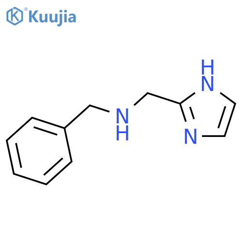 benzyl(1H-imidazol-2-yl)methylamine structure