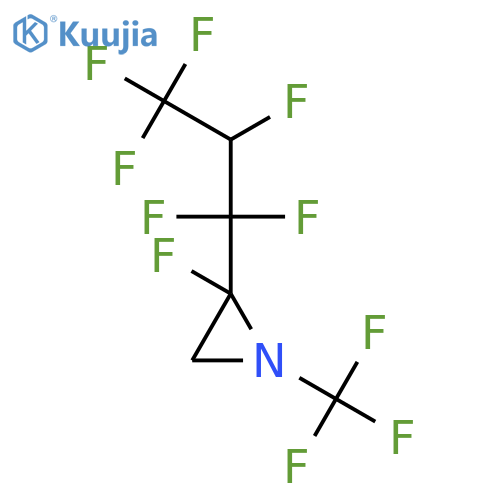 AZIRIDINE, 2-FLUORO-2-(1,1,2,3,3,3-HEXAFLUOROPROPYL)-1-(TRIFLUOROMETHYL)- structure