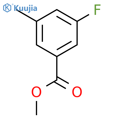 methyl 3-fluoro-5-methylbenzoate structure