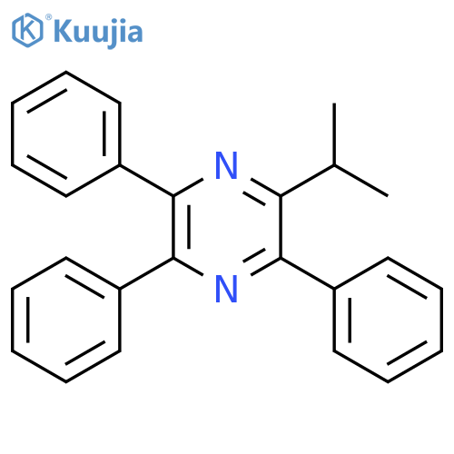 PYRAZINE, (1-METHYLETHYL)TRIPHENYL- structure