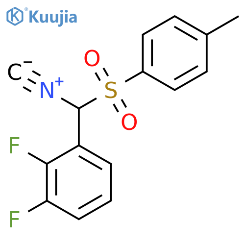 Benzene,1,2-difluoro-3-[isocyano[(4-methylphenyl)sulfonyl]methyl]- structure