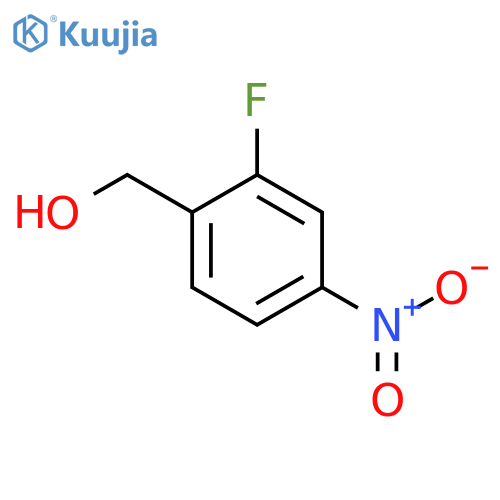 (2-Fluoro-4-nitrophenyl)methanol structure
