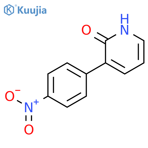 3-(4-Nitrophenyl)pyridin-2(1H)-one structure