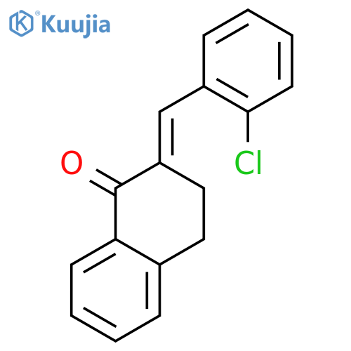 1(2H)-Naphthalenone, 2-[(2-chlorophenyl)methylene]-3,4-dihydro- structure
