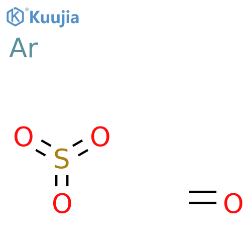 ARGON, COMPD. WITH CARBON MONOXIDE AND SULFUR TRIOXIDE (1:1:1) structure