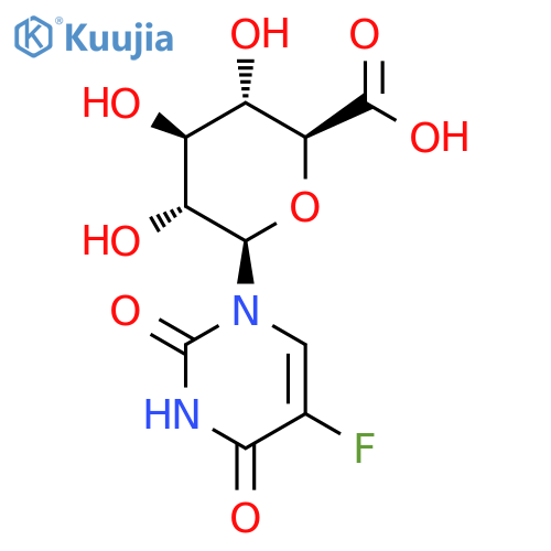 5-Fluorouracil N-b-D-Glucuronide structure
