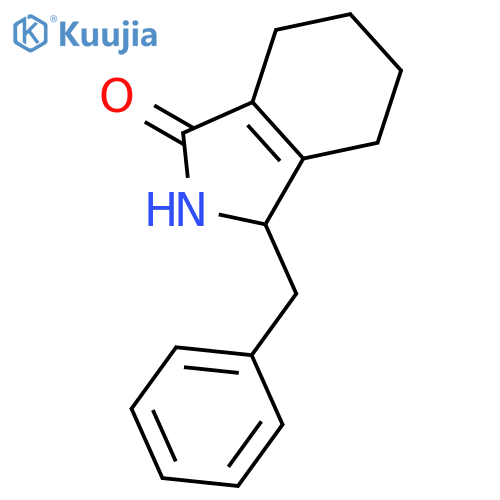 1H-Isoindol-1-one, 2,3,4,5,6,7-hexahydro-3-(phenylmethyl)- structure