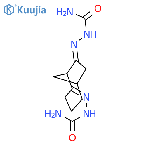 Hydrazinecarboxamide, 2,2'-bicyclo[4.2.1]nonane-2,8-diylidenebis- structure