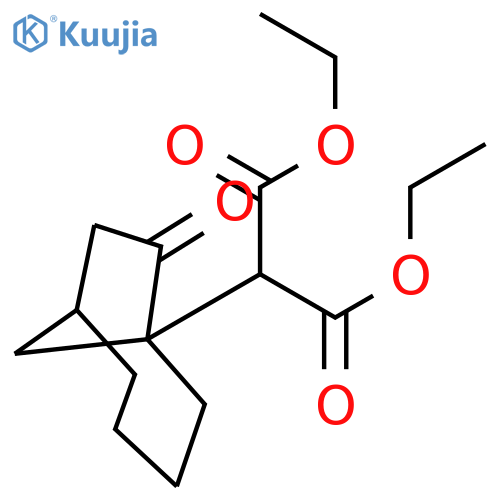 PROPANEDIOIC ACID, (8-OXOBICYCLO[4.2.1]NON-1-YL)-, DIETHYL ESTER structure