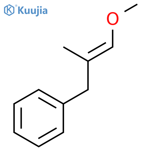 (E)-2-Benzyl-1-methoxypropen structure