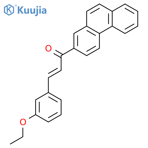 2-PROPEN-1-ONE, 3-(3-ETHOXYPHENYL)-1-(2-PHENANTHRENYL)- structure