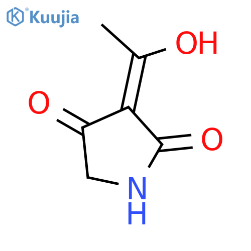 2,4-Pyrrolidinedione, 3-(1-hydroxyethylidene)-, (Z)- structure