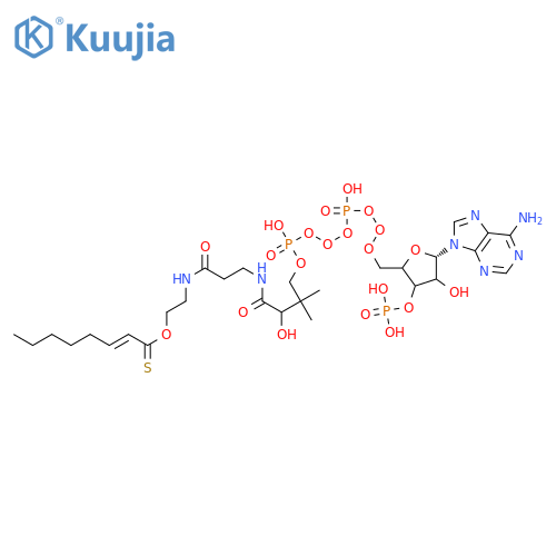 Suberyl-CoA structure