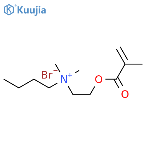 N-(2-(methacryloyloxy)ethyl)-N,N-dimethylbutan-1-aminium bromide structure