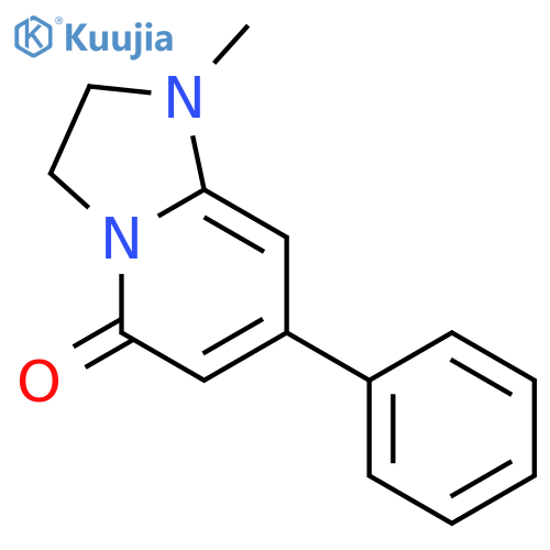 IMIDAZO[1,2-A]PYRIDIN-5(1H)-ONE, 2,3-DIHYDRO-1-METHYL-7-PHENYL- structure