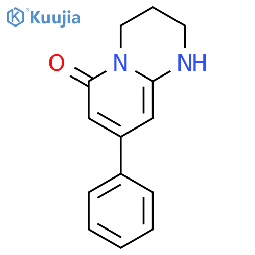8-phenyl-1,2,3,4-tetrahydropyrido[1,2-a]pyrimidin-6-one structure