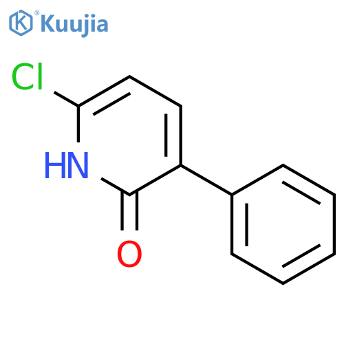 2(1H)-Pyridinone, 6-chloro-3-phenyl- structure