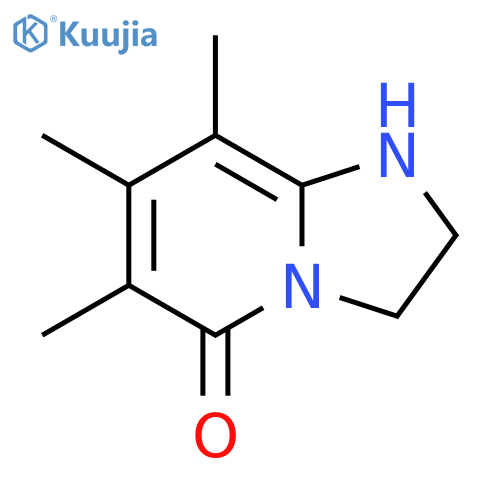 IMIDAZO[1,2-A]PYRIDIN-5(1H)-ONE, 2,3-DIHYDRO-6,7,8-TRIMETHYL- structure
