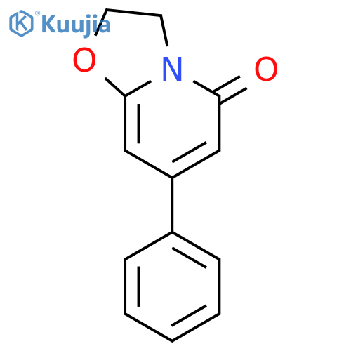 7-phenyl-2,3-dihydro-5H-[1,3]oxazolo[3,2-a]pyridin-5-one structure