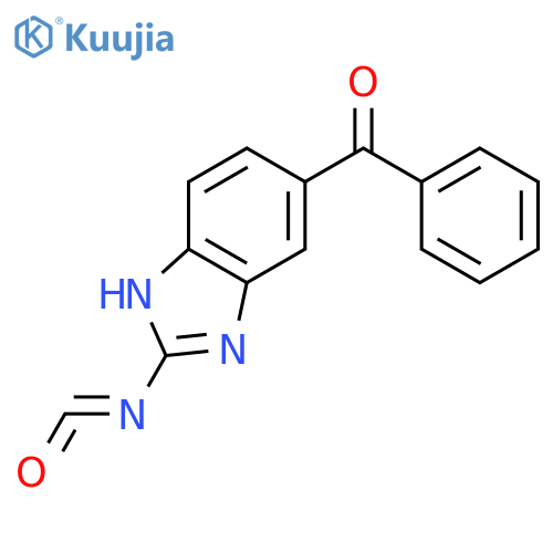 Methanone, (2-isocyanato-1H-benzimidazol-5-yl)phenyl- structure