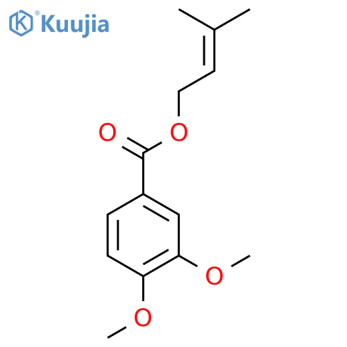 Prenyl-Veratrat structure