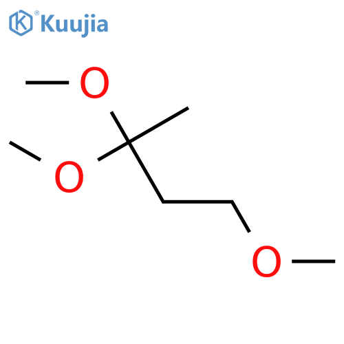 Butane,1,3,3-trimethoxy- structure