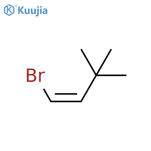 (1Z)-1-Bromo-3,3-dimethyl-1-butene structure