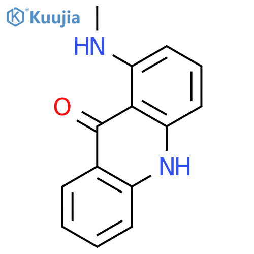 9(10H)-Acridinone, 1-(methylamino)- structure