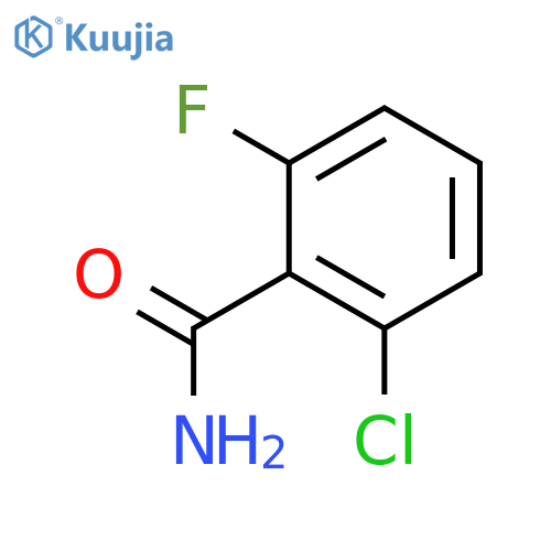 2-Chloro-6-fluorobenzamide structure