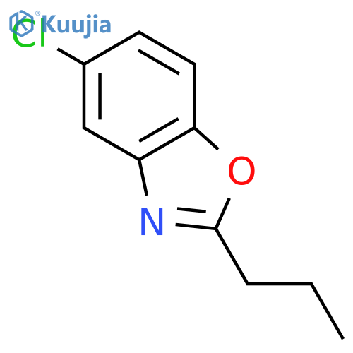 BENZOXAZOLE, 5-CHLORO-2-PROPYL- structure