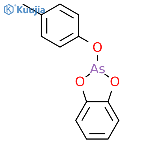 1,3,2-Benzodioxarsole, 2-(4-methylphenoxy)- structure