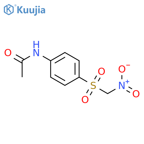 Acetamide, N-[4-[(nitromethyl)sulfonyl]phenyl]- structure
