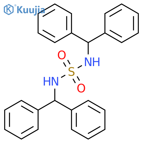 Sulfamide, N,N'-bis(diphenylmethyl)- structure